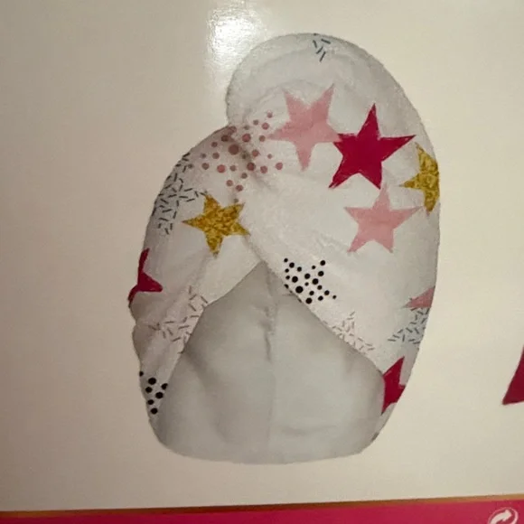 Pink Microfiber Hair Towel and Satin Pillowcase Set FINAL PRICE - Picture 2 of 3